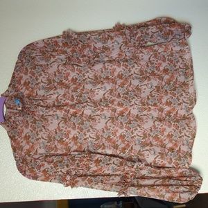 Cece Floral Blouse